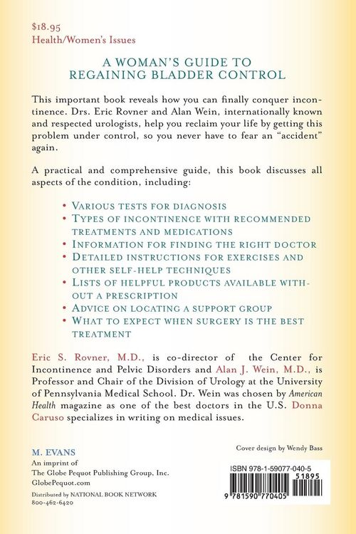 Produktbild: A Woman's Guide to Regaining Bladder Control