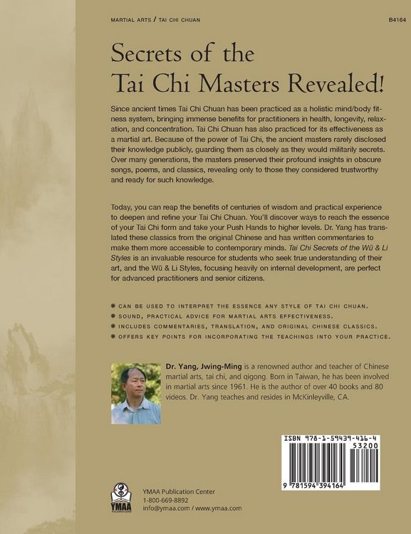 Produktbild: Tai CHI Secrets of the Wu & Li Styles