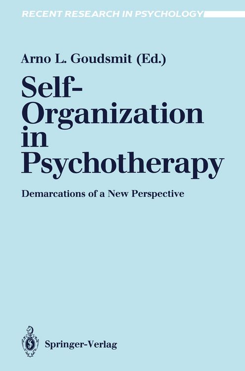 Produktbild: Self-Organization in Psychotherapy