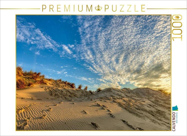 Produktbild: CALVENDO Puzzle Nordseehimmel in Bewegung | 1000 Teile Lege-Gr&ouml;&szlig;e 64x48cm Foto-Puzzle f&uuml;r gl&uuml;ckliche Stunden