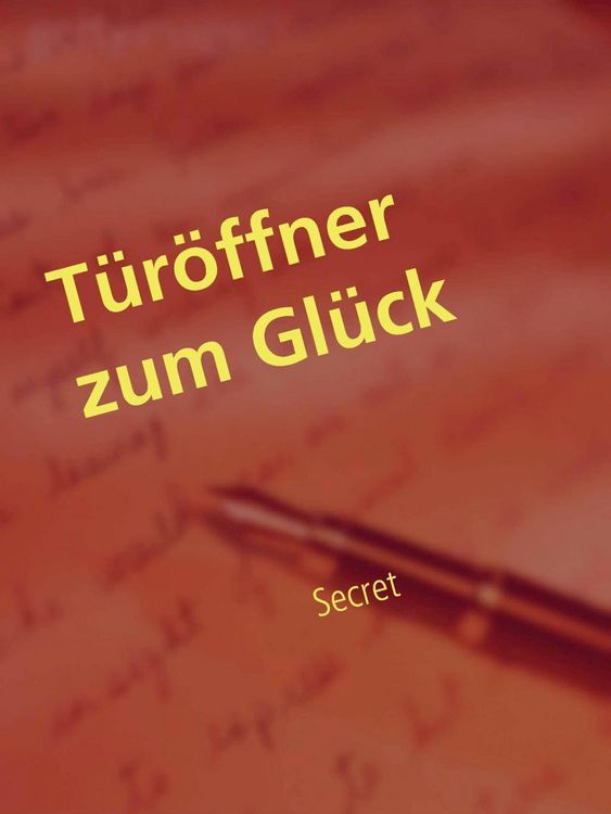 Produktbild: T&uuml;r&ouml;ffner zum Gl&uuml;ck