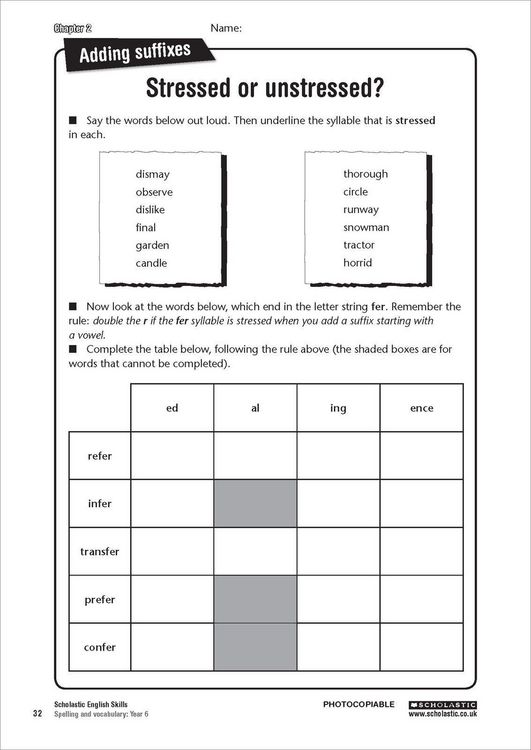 Produktbild: Spelling and Vocabulary Teacher's Book (Year 6)