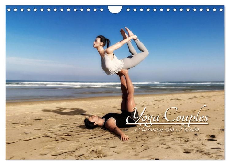 Produktbild: Yoga Couples - Harmony and Passion (Wall Calendar 2026 DIN A4 landscape), CALVENDO 12 Month Wall Calendar