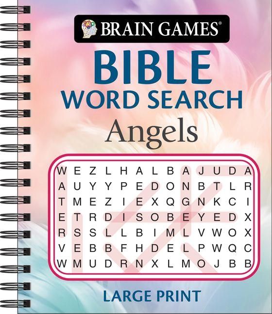 Produktbild: Brain Games - Bible Word Search: Angels - Large Print