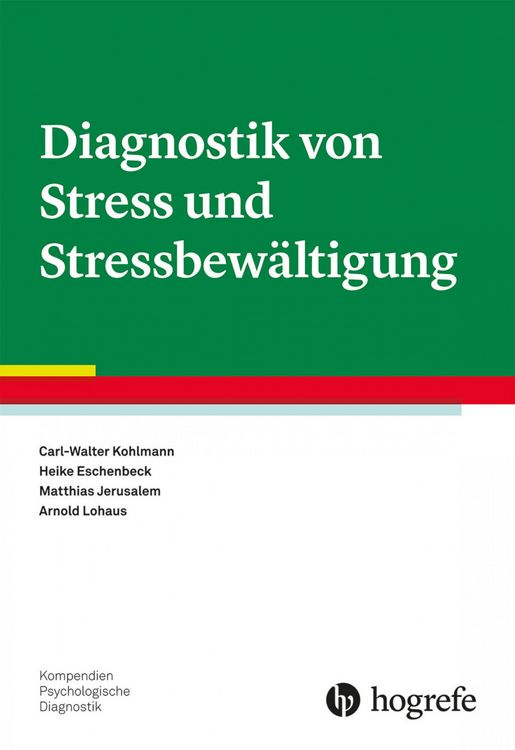 Produktbild: Diagnostik von Stress und Stressbew&auml;ltigung