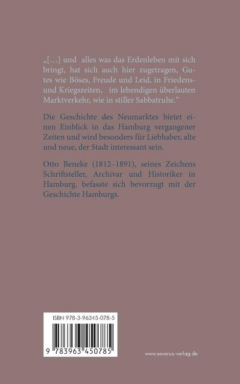 Produktbild: Der gro&szlig;e Neumarkt in Hamburg