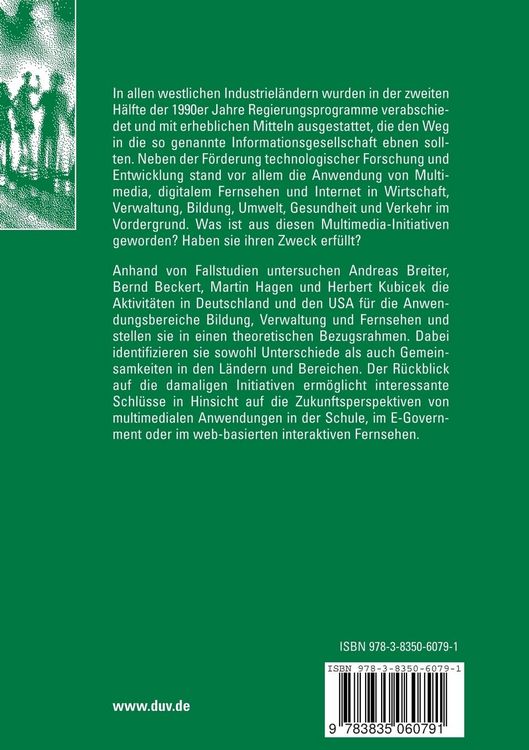Produktbild: Staatliche Initiativen zur F&ouml;rderung der Informationsgesellschaft