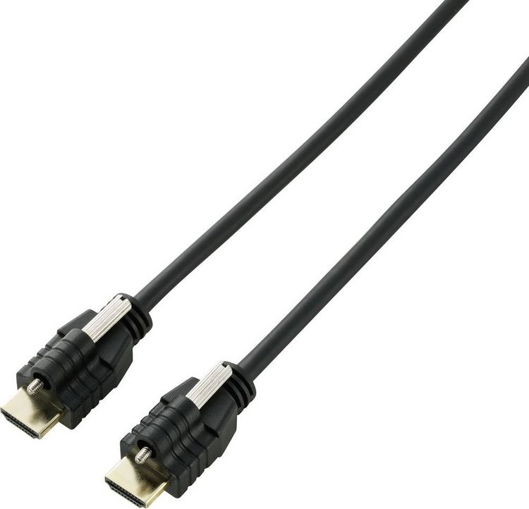 Produktbild: SpeaKa Professional HDMI Anschlusskabel HDMI-A Stecker, HDMI-A Stecker 3.00m Schwarz SP-9784188 4K UHD, Audio Return Channel