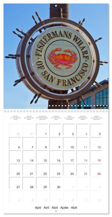 Produktbild: SAN FRANCISCO Highlights (Wall Calendar 2026 12 &times; 12 Inch) CALVENDO 12 Month Wall Calendar