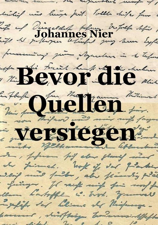 Produktbild: Bevor die Quellen versiegen