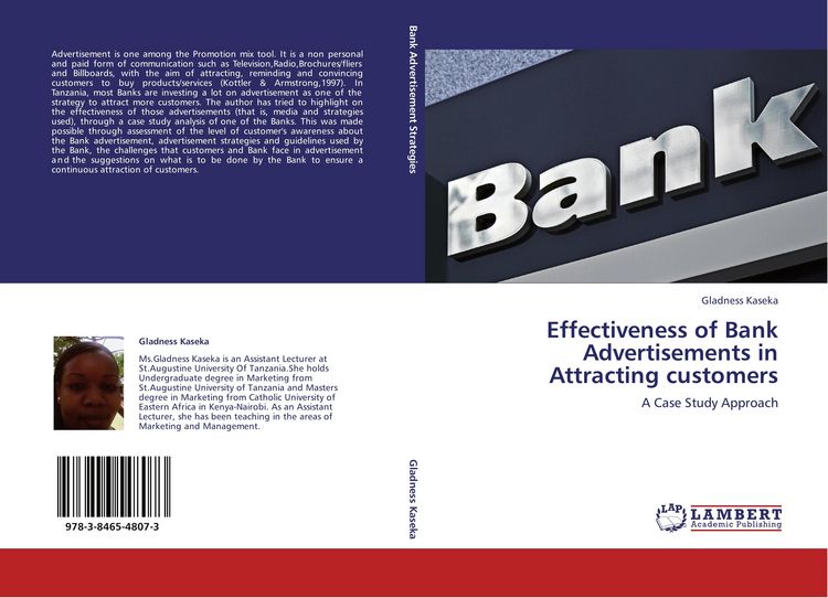 Produktbild: Effectiveness of Bank Advertisements in Attracting customers