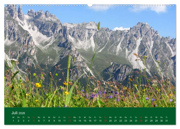 Produktbild: Stubaital (Wandkalender 2026 DIN A2 quer), CALVENDO Monatskalender