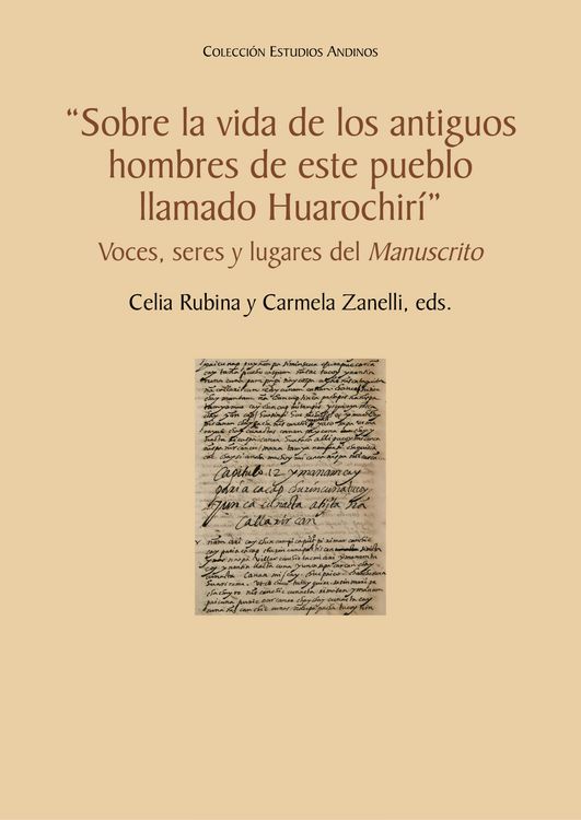 Produktbild: "Sobre la vida de los antiguos hombres de este pueblo llamado Huarochir&iacute;"