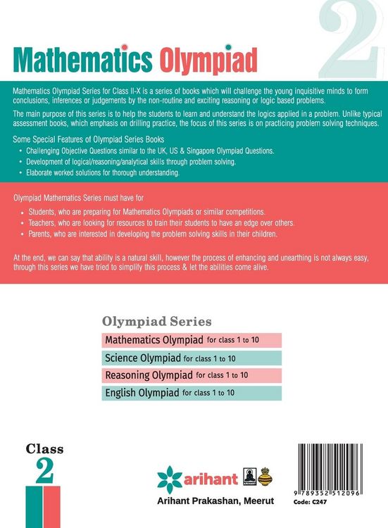 Produktbild: Olympiad Mathematics Class 2nd