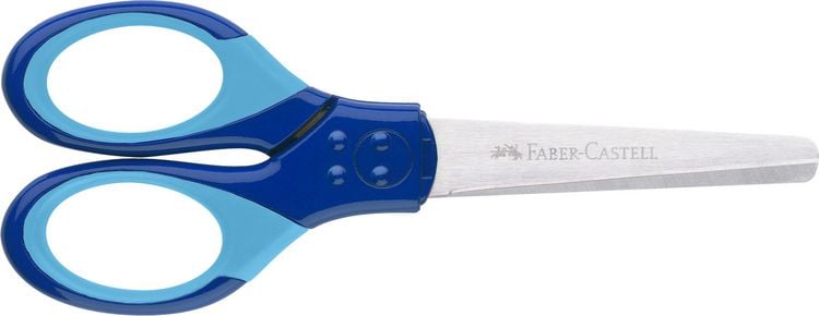 Produktbild: Faber-Castell Schulschere Grip blau