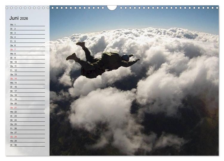Produktbild: Fallschirmspringer. Absprung der U.S. Navy Seals (Wandkalender 2026 DIN A3 quer), CALVENDO Monatskalender