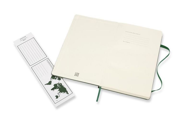Produktbild: Moleskine Notizbuch Large/A5, Kariert, Myrtengr&uuml;n
