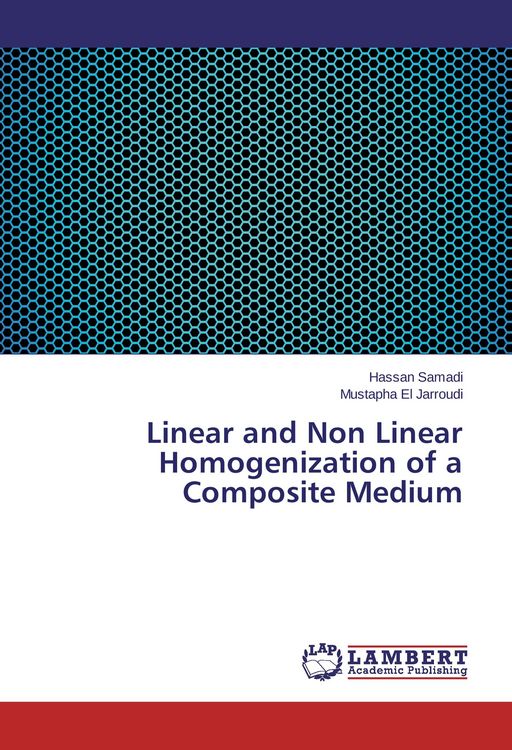Produktbild: Linear and Non Linear Homogenization of a Composite Medium