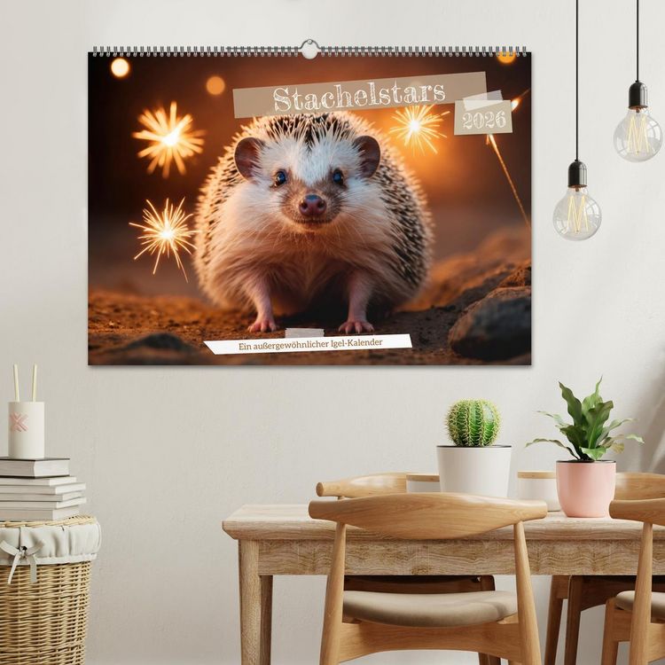 Produktbild: Stachelstars (Wandkalender 2026 DIN A2 quer), CALVENDO Monatskalender