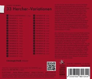Produktbild: 33 Hercher-Variationen