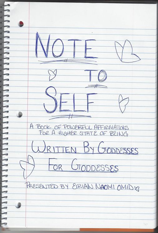 Produktbild: Note to Self
