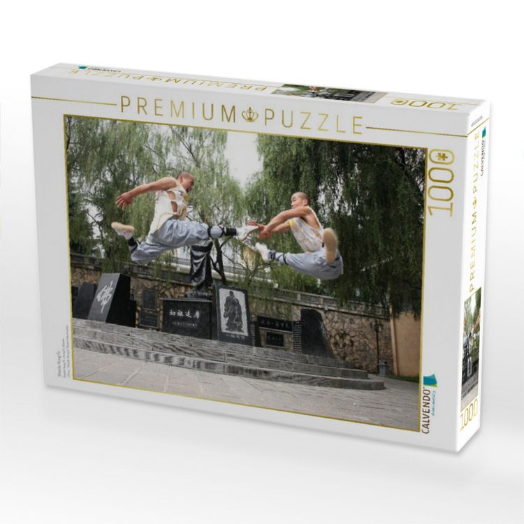 Produktbild: CALVENDO Puzzle Shaolin Kung Fu | 1000 Teile Lege-Gr&ouml;&szlig;e 64x48cm Foto-Puzzle f&uuml;r gl&uuml;ckliche Stunden
