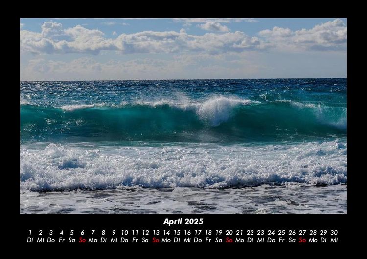 Produktbild: Meereslandschaft 2025 Fotokalender DIN A3
