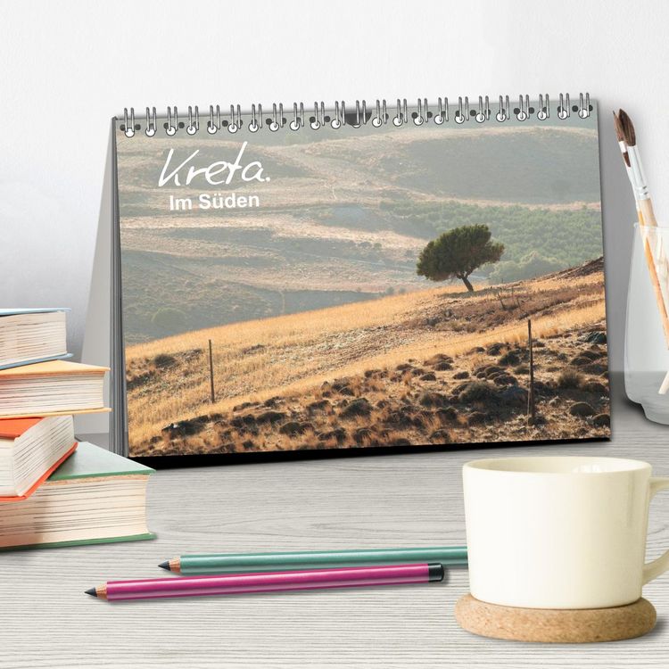 Produktbild: Kreta. Im S&uuml;den (Tischkalender 2026 DIN A5 quer), CALVENDO Monatskalender