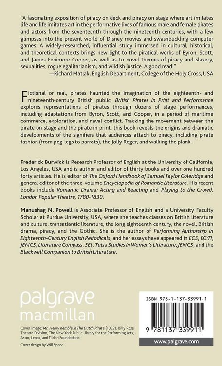 Produktbild: British Pirates in Print and Performance
