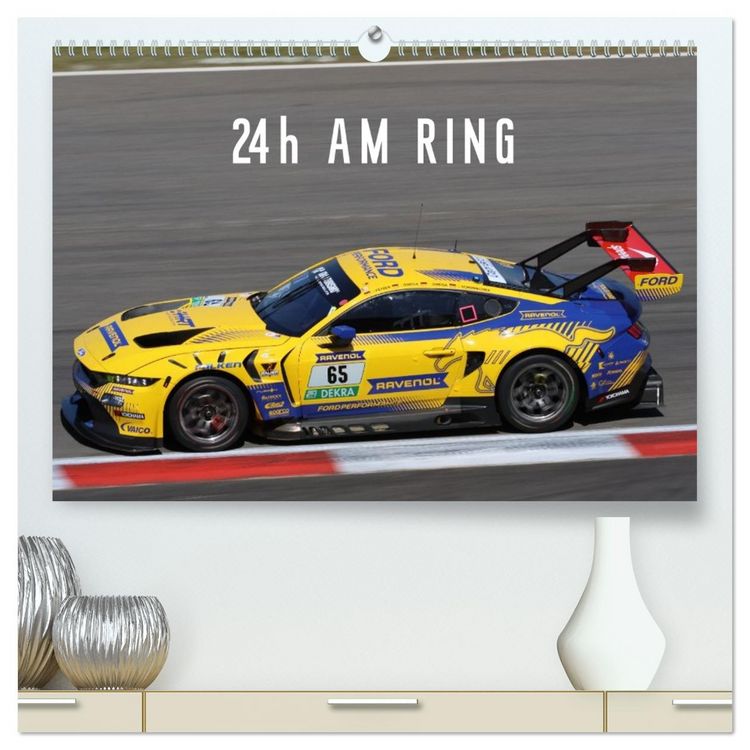 Produktbild: 24h am Ring (hochwertiger Premium Wandkalender 2026 DIN A2 quer), Kunstdruck in Hochglanz