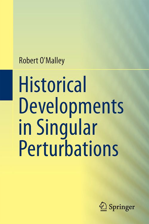 Produktbild: Historical Developments in Singular Perturbations
