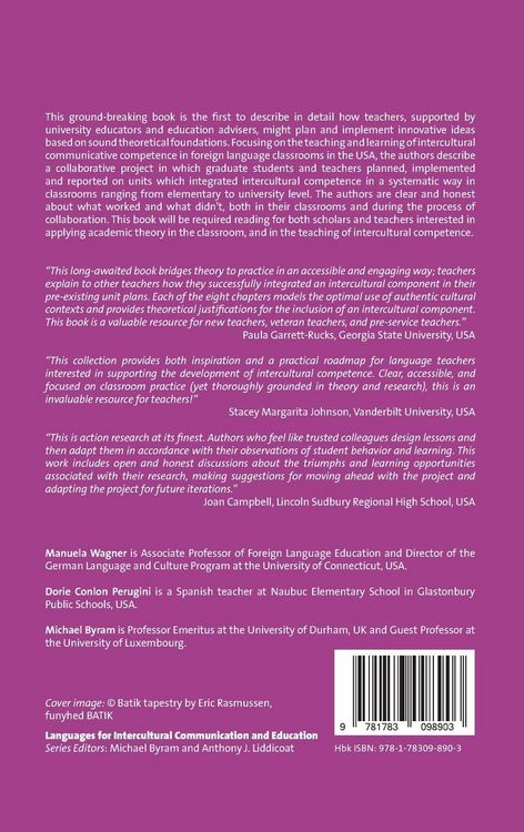 Produktbild: Teaching Intercultural Competence Across the Age Range