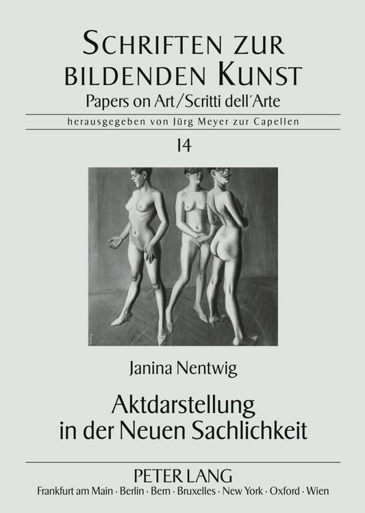 Produktbild: Aktdarstellung in der Neuen Sachlichkeit