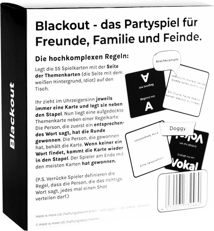 Produktbild: Blackout - Black Edition