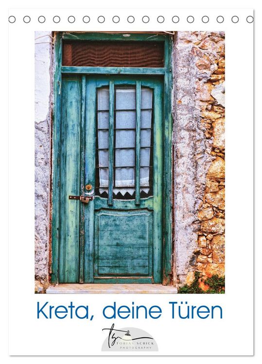 Produktbild: Kreta, deine T&uuml;ren (Tischkalender 2027 DIN A5 hoch), CALVENDO Monatskalender
