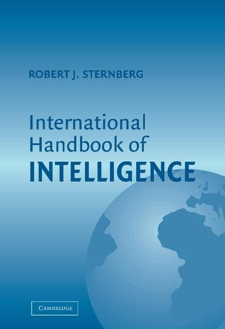 Produktbild: International Handbook of Intelligence