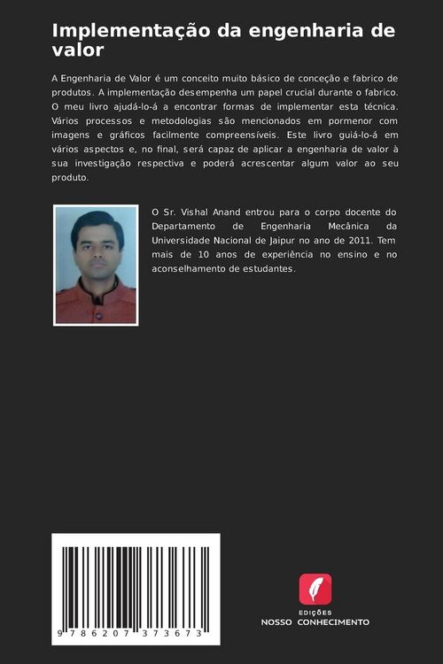 Produktbild: Implementa&ccedil;&atilde;o da engenharia de valor