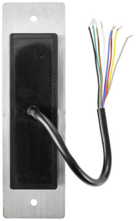 Produktbild: Sygonix SY-5231014 Fingerprint/RFID Zugangssystem Unterputz 12 V/DC, 18 V/DC IP55 mit beleuchteter Tastatur