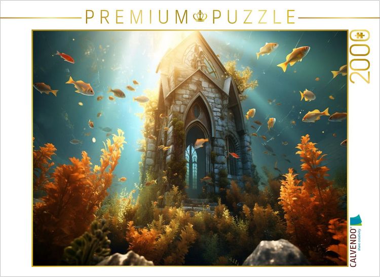 Produktbild: CALVENDO Puzzle Ein Motiv aus dem Kalender "Am Grunde des Meeres" | 2000 Teile Lege-Gr&ouml;&szlig;e 90x67cm Foto-Puzzle f&uuml;r gl&uuml;ckliche Stunden