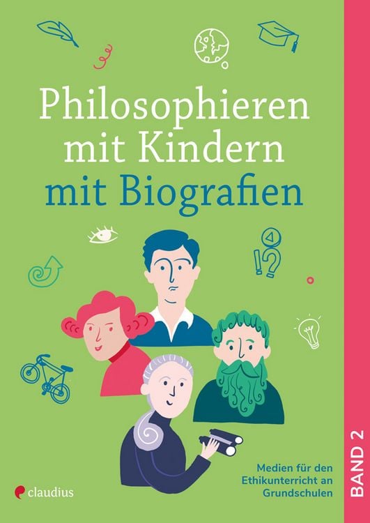 Produktbild: Philosophieren mit Kindern mit Biografien