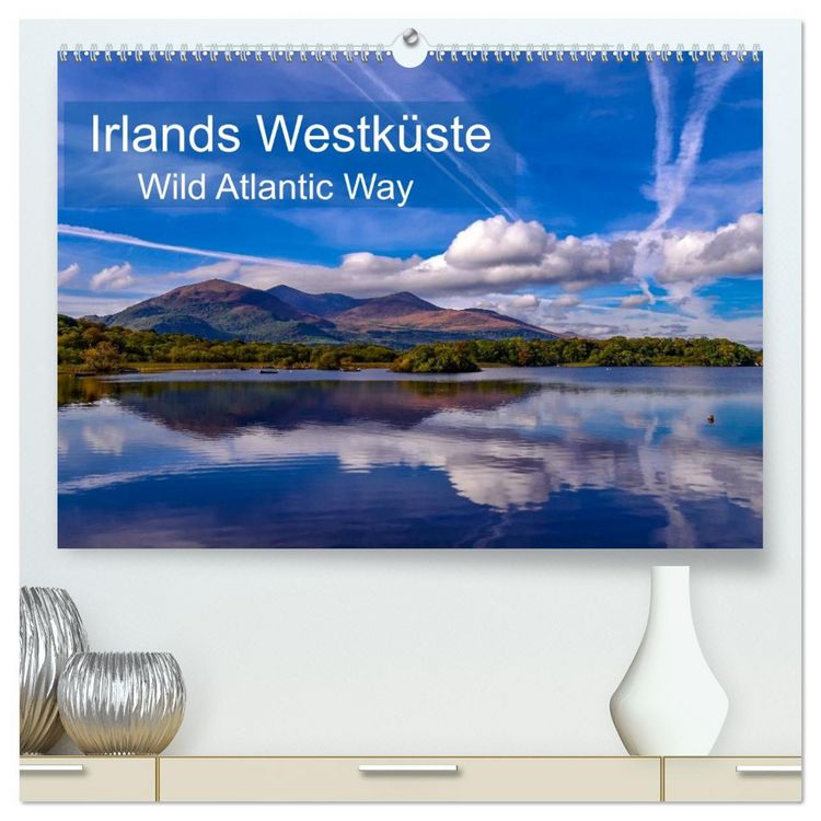 Produktbild: Irlands Westk&uuml;ste - Wild Atlantik Way (hochwertiger Premium Wandkalender 2026 DIN A2 quer), Kunstdruck in Hochglanz