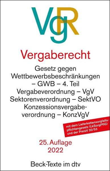 Produktbild: Vergaberecht