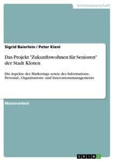 Produktbild: Das Projekt "Zukunftswohnen f&uuml;r Senioren" der Stadt Kloten