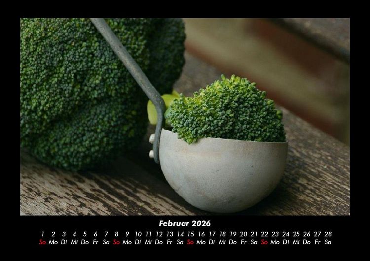 Produktbild: Gem&uuml;sekalender 2026 Fotokalender DIN A3