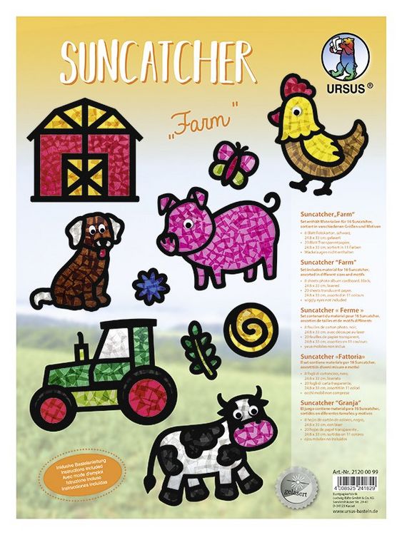 Produktbild: URSUS 16 Suncatcher "Farm"