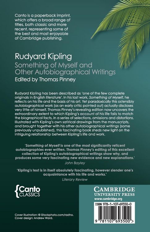 Produktbild: Something of Myself and Other Autobiographical Writings
