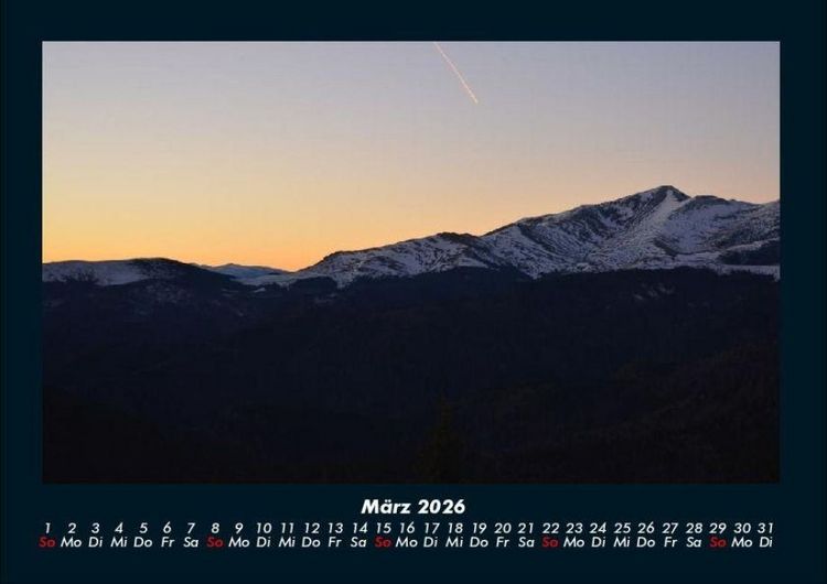 Produktbild: Bergige Welten 2026 Fotokalender DIN A4