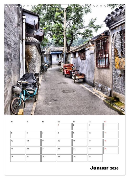Produktbild: Stra&szlig;enansichten (Wandkalender 2026 DIN A3 hoch), CALVENDO Monatskalender