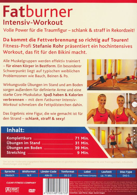 Produktbild: Fatburner Intensiv-Workout - Schlank & Straff in Rekordzeit!