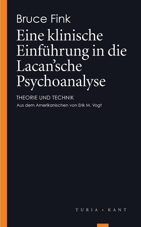 Produktbild: Eine klinische Einf&uuml;hrung in die Lacan&rsquo;sche Psychoanalyse